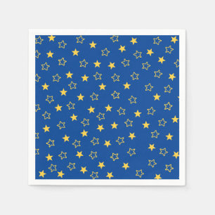 Serviette En Papier Deux pour la Lune Deuxième Anniversaire