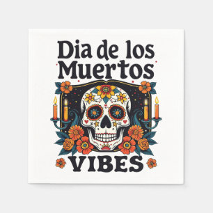 Serviette En Papier Día De Los Muertos Vibes Oaxaca Jour des Morts