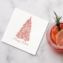 Dîner de Noël rouge