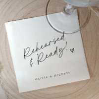 Dîner de répétition Répété & Prêt Noir et Blanc