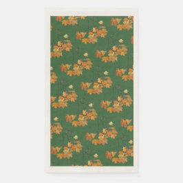 Serviette En Papier Dîner en papier à feuilles d'automne