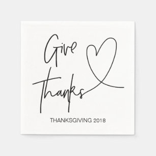 Serviette En Papier Dîner Thanksgiving Cocktail Ensembles de serviette