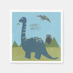 Serviette En Papier Dino-mite Dinosaur