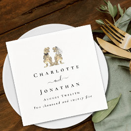 Serviette En Papier Dinosaur Theme Wedding Custom