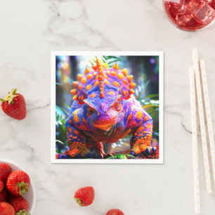 Serviette En Papier Dinosaure