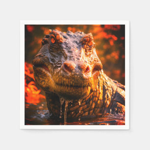 Serviette En Papier Dinosaure