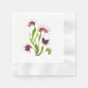 Serviette En Papier Dionaea éclatante