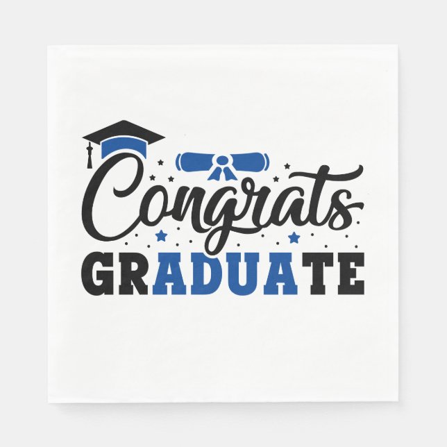 Serviette En Papier Diplômé du Congrès supérieur (Devant)