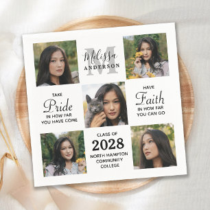 Serviette En Papier Diplômé Inspirational 5 Photo Collage Graduation