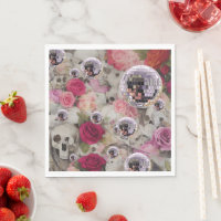Disco Balls Skuls et Roses