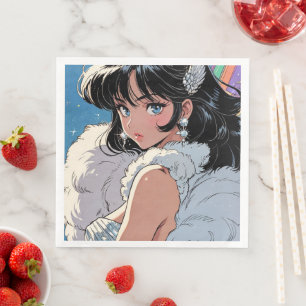 Serviette En Papier Divas de l'anime