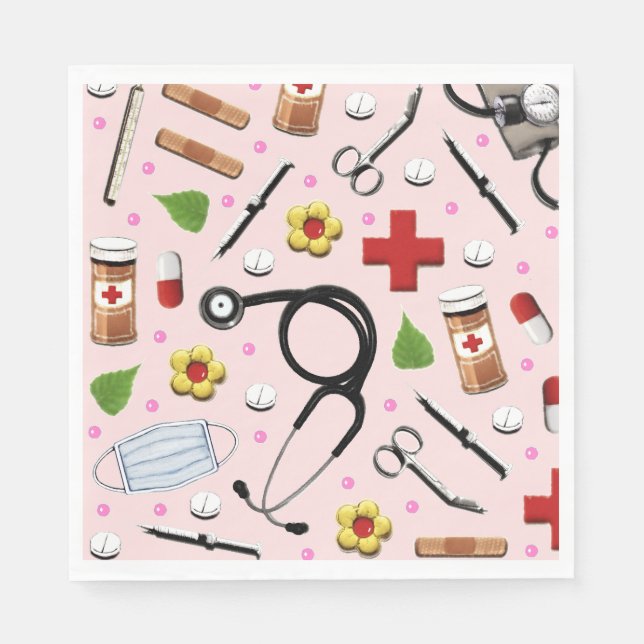 Serviette En Papier Docteur (Devant)