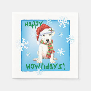 Serviette En Papier Dogo de Noël Argentino