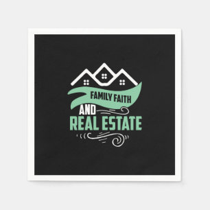 Serviette En Papier Don Realtor Foi Familiale Et Immobilier