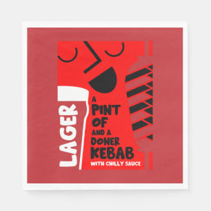 Serviette En Papier Doner Kebab