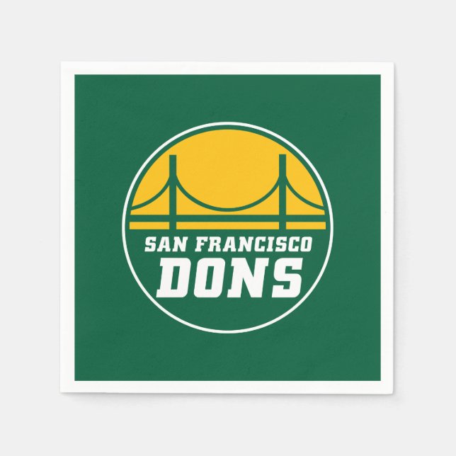 Serviette En Papier Dons de San Francisco (Devant)