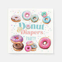 Donut & Diaports Baby shower Party