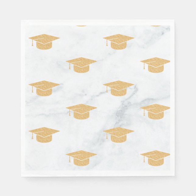 Serviette En Papier Double Graduation Party (Devant)