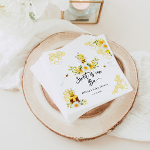 Serviette En Papier Douce comme peut être baby shower