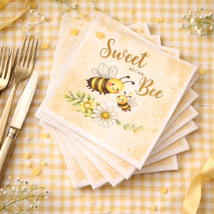 Serviette En Papier Douce comme une ruche Baby Shower
