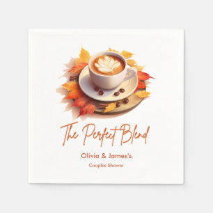 Serviette En Papier Douche de couple automne La combinaison parfaite 
