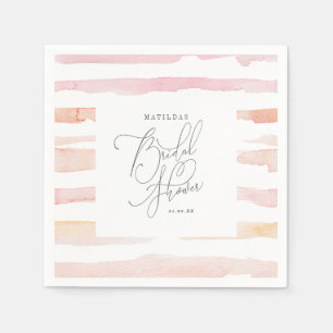 Serviette En Papier Douche nuptiale rose pâle