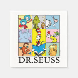 Serviette En Papier Dr. Seuss | Histoires Graphiques