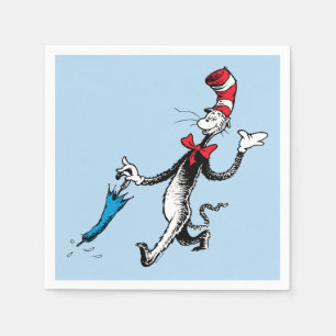 Serviette En Papier Dr. Seuss Le Chat dans le Chapeau Marche au para