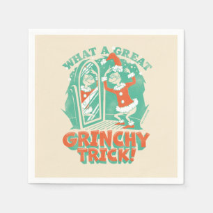 Serviette En Papier Dr Seuss Quelle belle petite queue de Grinchy !