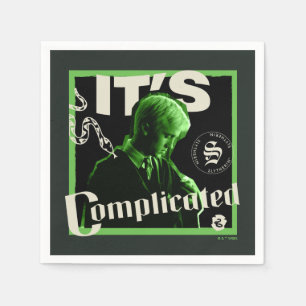 Serviette En Papier Draco Malfoy - "C'est compliqué"