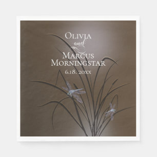 Serviette En Papier Dragonfly Mocha