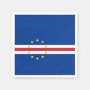 Serviette En Papier Drapeau cap-verdien (Cap-Vert)
