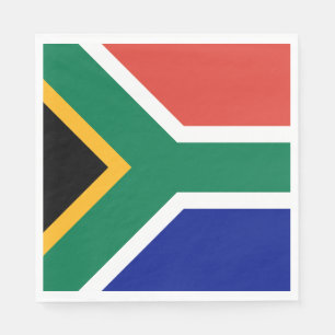 Serviette En Papier Drapeau d'Afrique du Sud
