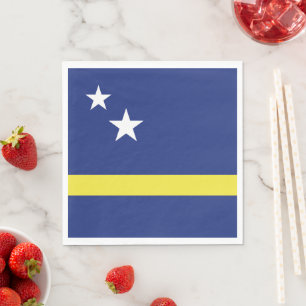 Serviette En Papier Drapeau de Curaçao