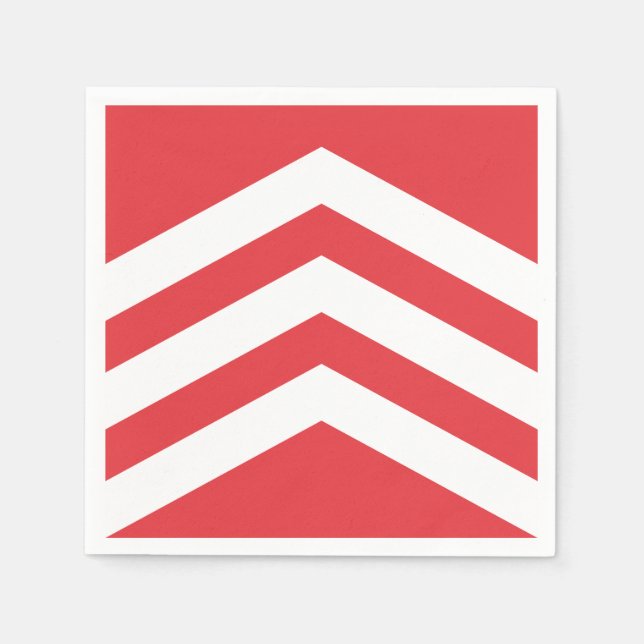 Serviette En Papier Drapeau de Glamorgan Napkins (Devant)