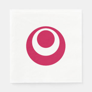 Serviette En Papier Drapeau de la préfecture d'Okinawa, Japon