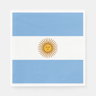 Serviette En Papier Drapeau de l'Argentine