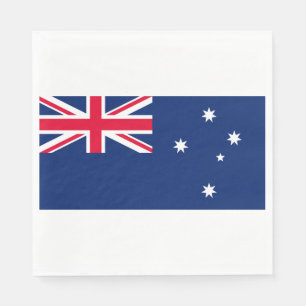 Serviette En Papier Drapeau de l'Australie