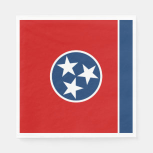 Serviette En Papier Drapeau de l'État du Tennessee