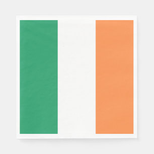 Serviette En Papier Drapeau de l'Irlande