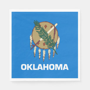 Serviette En Papier Drapeau de l'Oklahoma