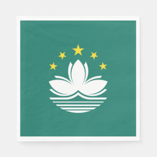 Serviette En Papier Drapeau de Macao