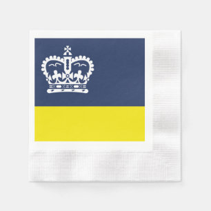 Serviette En Papier Drapeau de Regina (Saskatchewan)