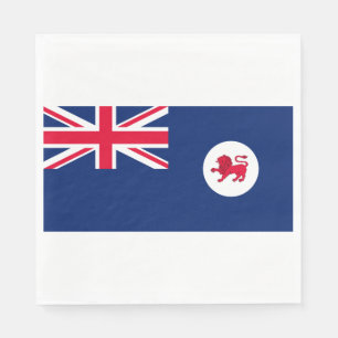 Serviette En Papier Drapeau de Tasmanie (Tasmanie) (État australien)