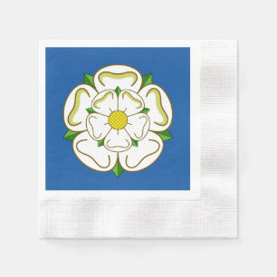 Serviette En Papier Drapeau de Yorkshire serviettes