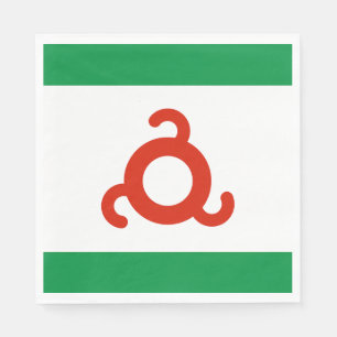 Serviette En Papier Drapeau d'Ingushetia