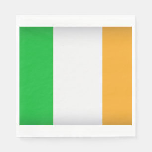 Serviette En Papier Drapeau irlandais