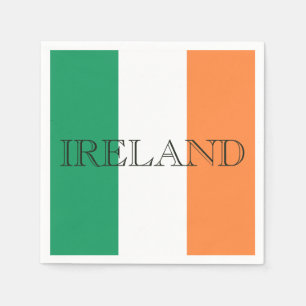 Serviette En Papier Drapeau irlandais - Irlande