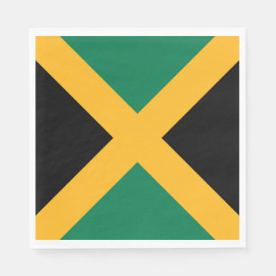 Serviette En Papier Drapeau Jamaïque