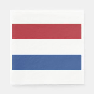 Serviette En Papier Drapeau néerlandais